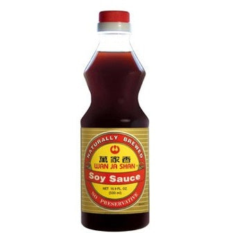 Wan Ja Shan - Soy Sauce - 12-Pack (10 oz)