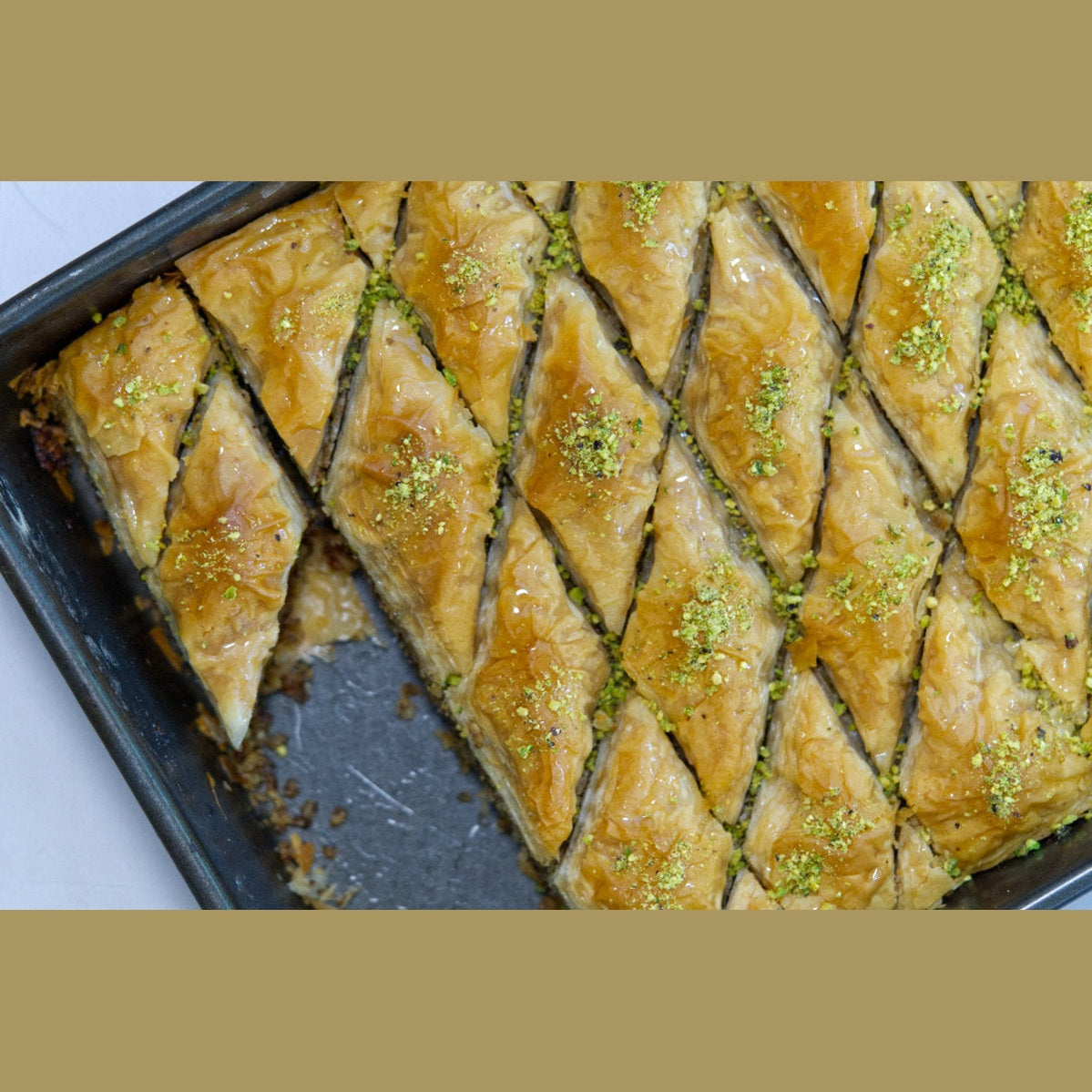 Moroccan Cookies - Baklawa Malfuf (4 Tray) - 4-Pack