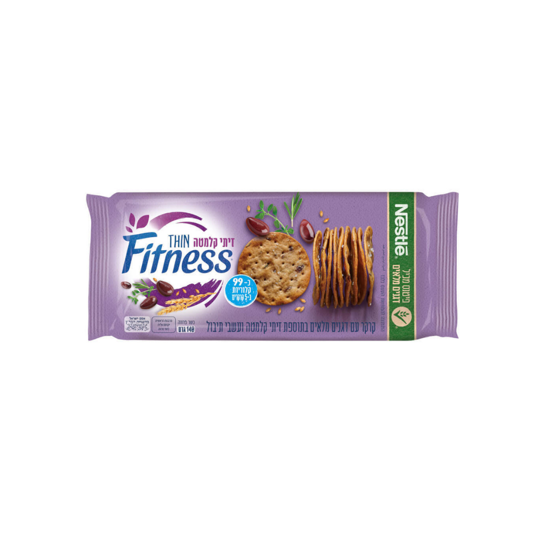 Fitness - Cracker thin olives fitness - 12-Pack (140 g)