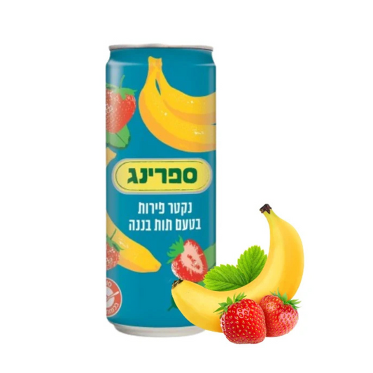 Spring - Nectar Strawberry Banana Cans - 24-Pack (330 ml)