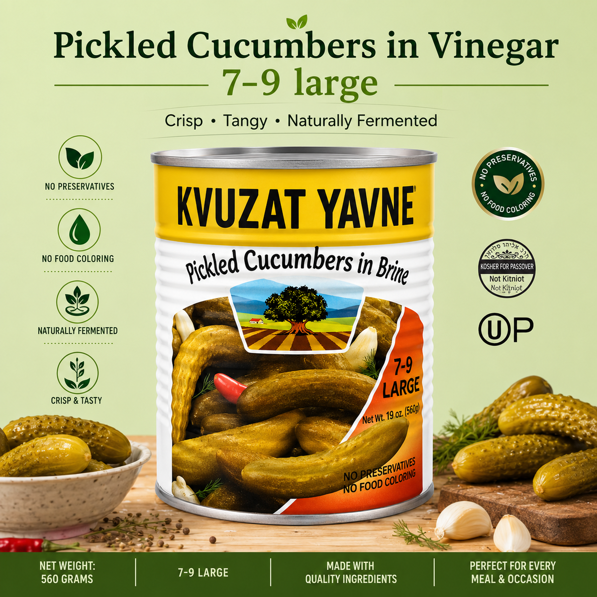 Cucumber In Vinegar (7-9) - 2-Pack