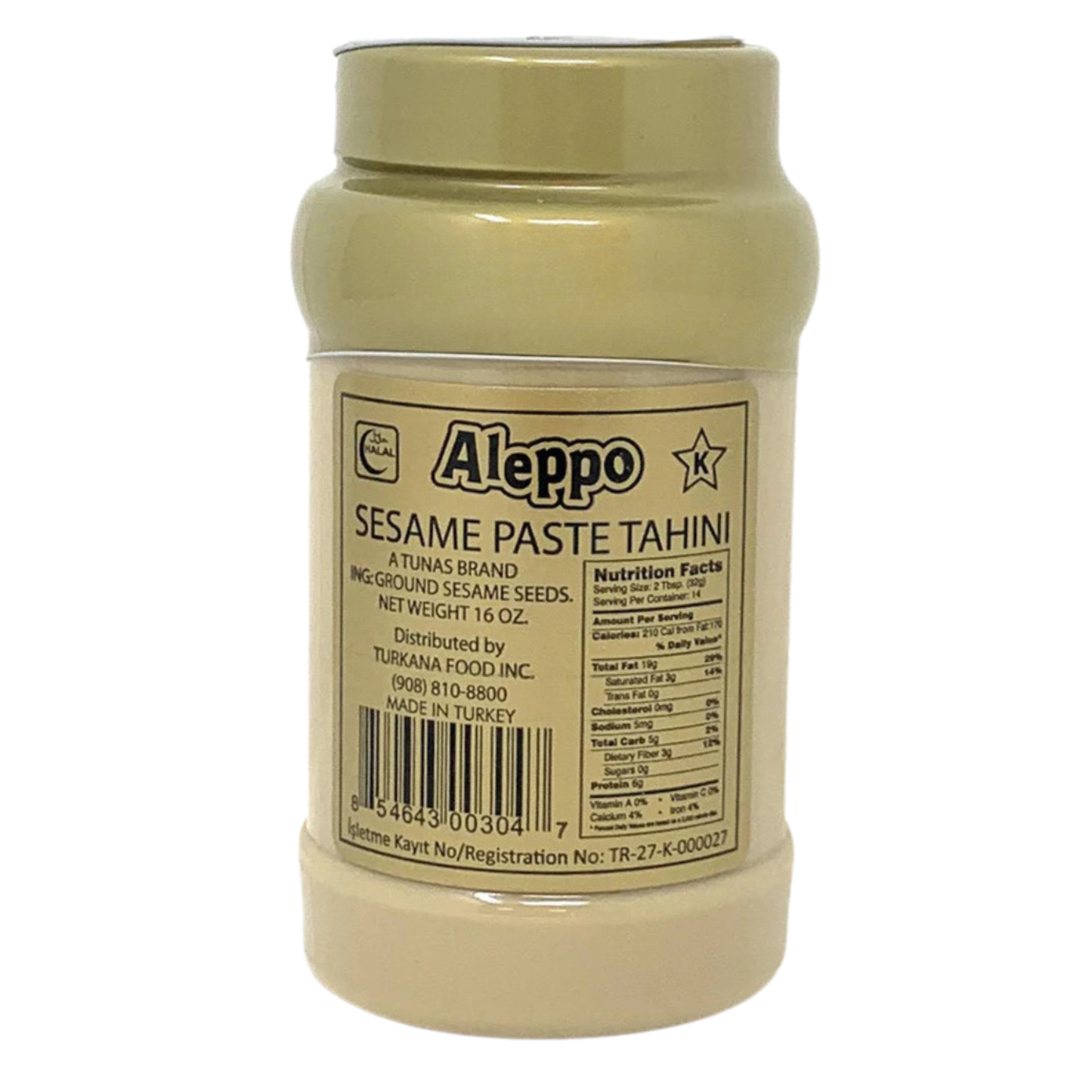 Aleppo - Sesame Tahini 16oz