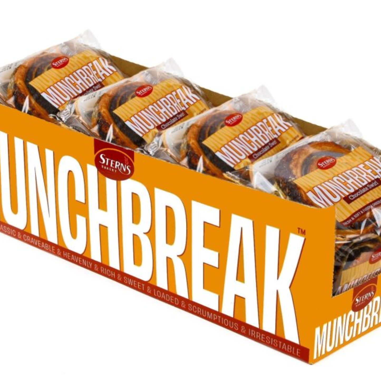 Sterns - Munchbreak Chocolate Babka - 18-Pack