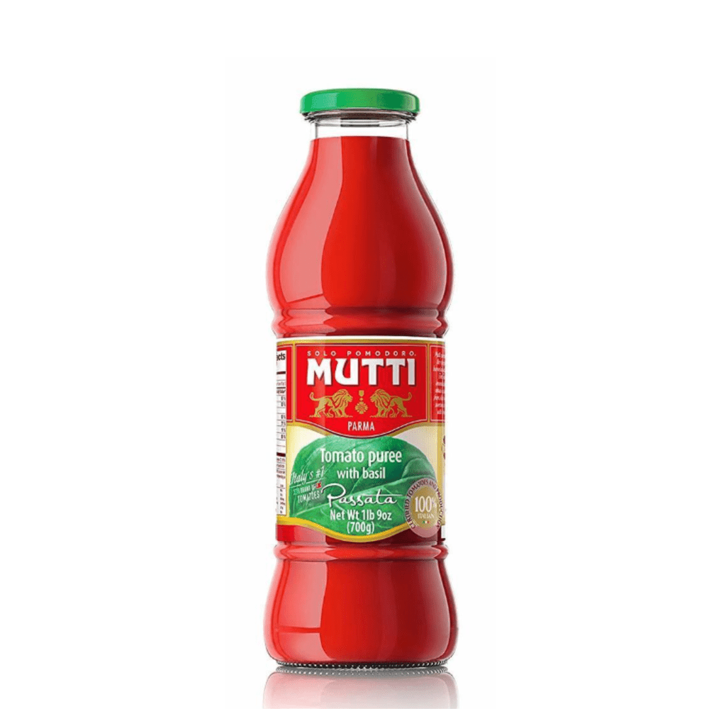 Mutti - Tomato Puree Pasta With Basil 6-Pk (24.5oz) - 12-Pack (24.5oz)