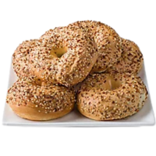 Sterns - Bagels Everything bulk 6dz - 1-Pack (72)