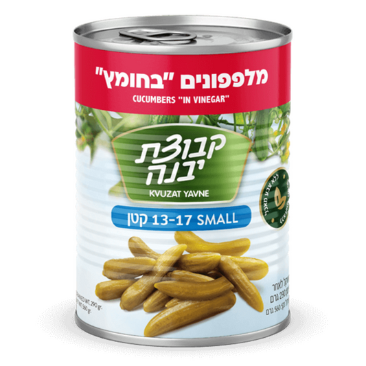 Kvuzat Yavne - Cucumber In Vinegar (13-17)  - 12-Pack (19 oz)