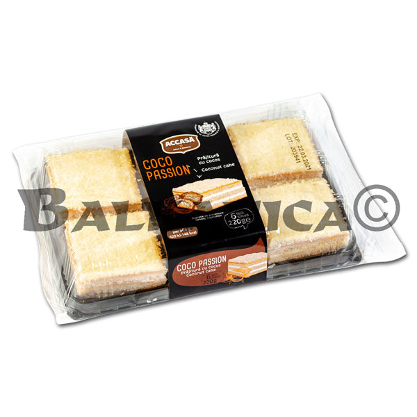 Accasa Cake Slices Coconut 7.76oz