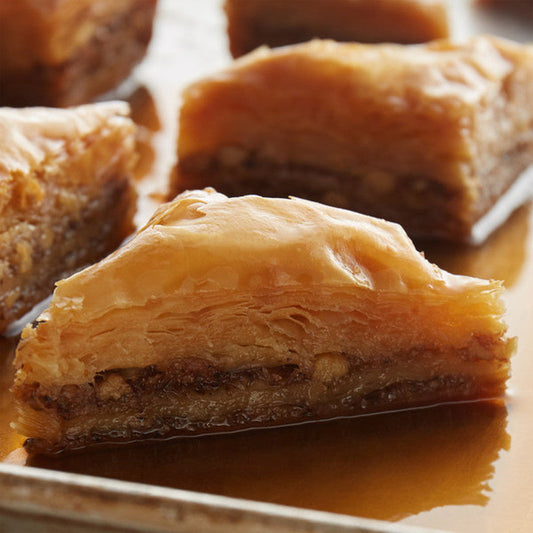 Moroccan Cookies - Baklawa Slant (4 Tray) - 4-Pack