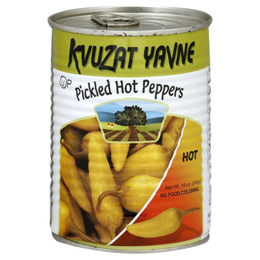 Kvuzat Yavne - Pickled Hot Peppers Shipka 12-Pk - 12-Pack (19 oz)