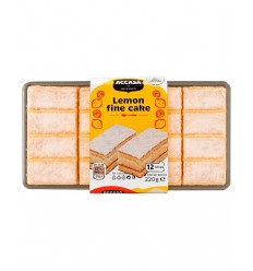 Accasa Cake Slices Lemon Creme 7.76oz
