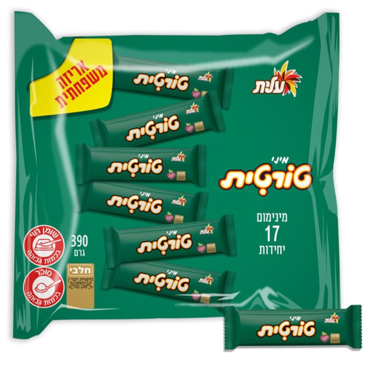 Elite - Family Pack Tortit Parve (13.7oz) - 15-Pack